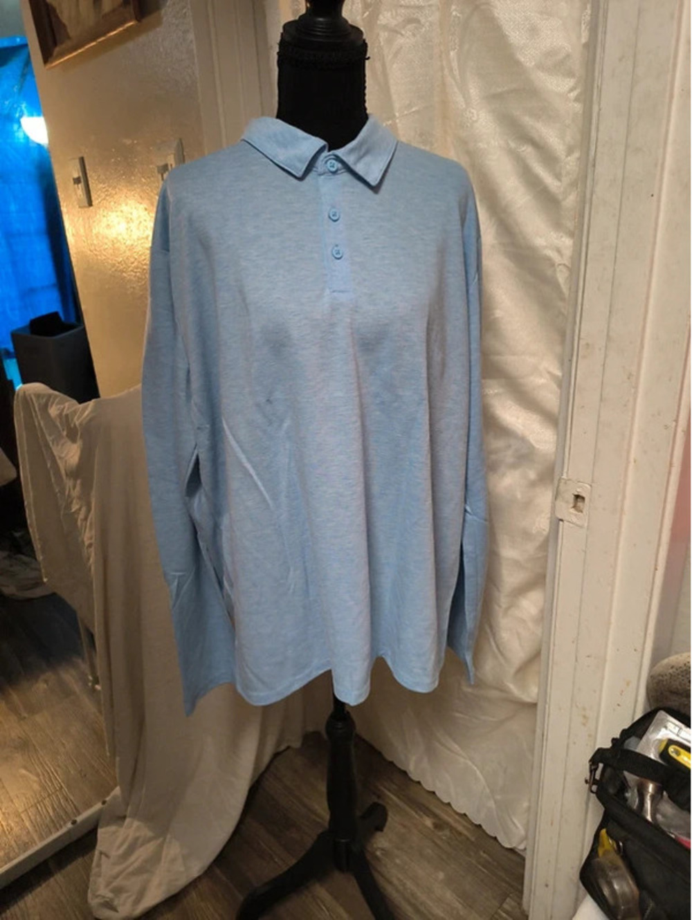 #Apt9 #Mens #Pololongsleeve